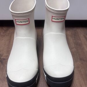 Hunter White Winter & Rain Boots